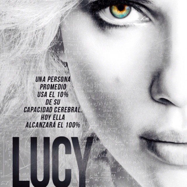 What an interesting idea! Guess we have been asked before, what if we could use 100% of our brian? Scarlett Johansson is just pretty, sexy and cool. #movie #lucy