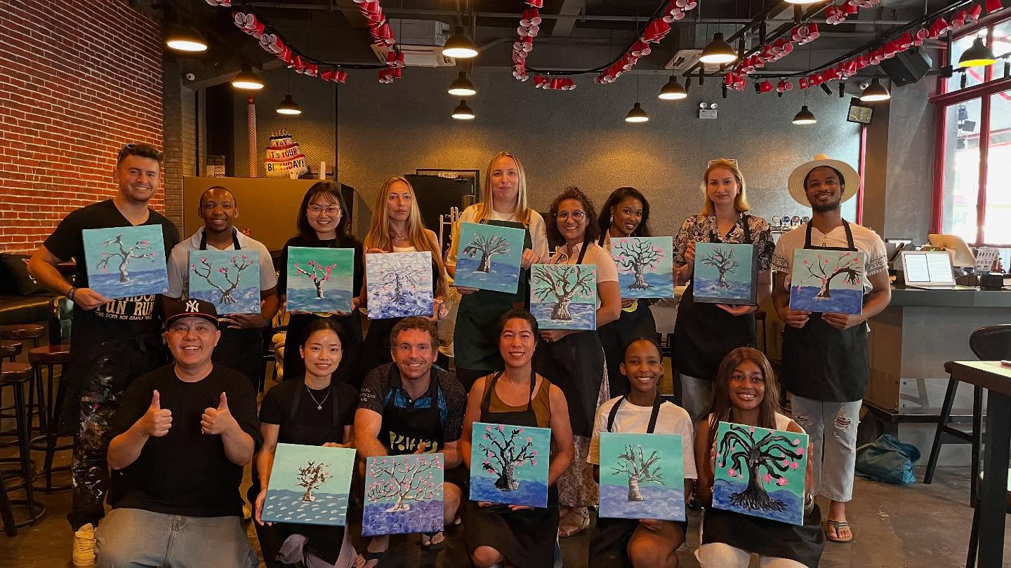 June Paint Party. #TheHUB #红屋
