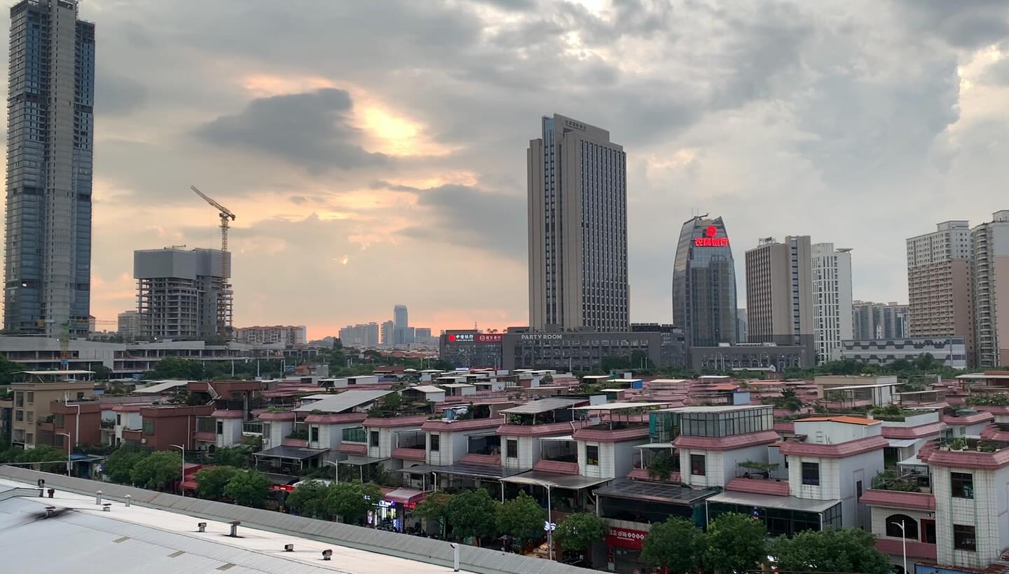 Great view from Richard’s place.