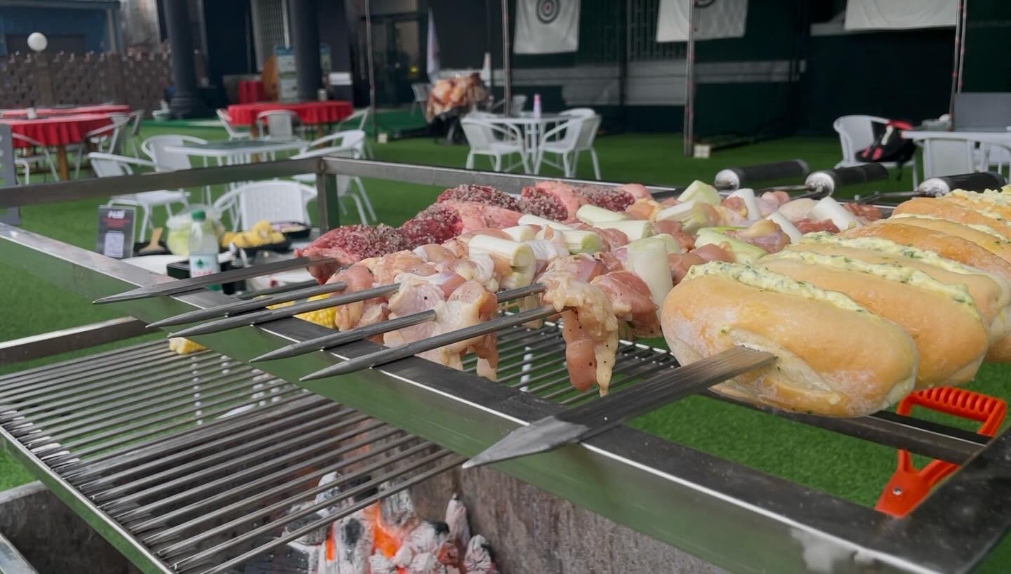 BBQ at golf academy. #TheHUB #红屋