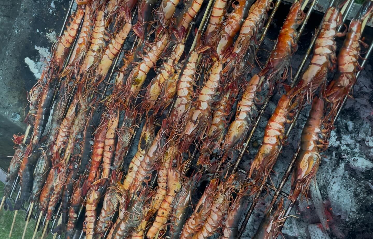 1st time doing BBQ shrimp! #TheHUB #红屋