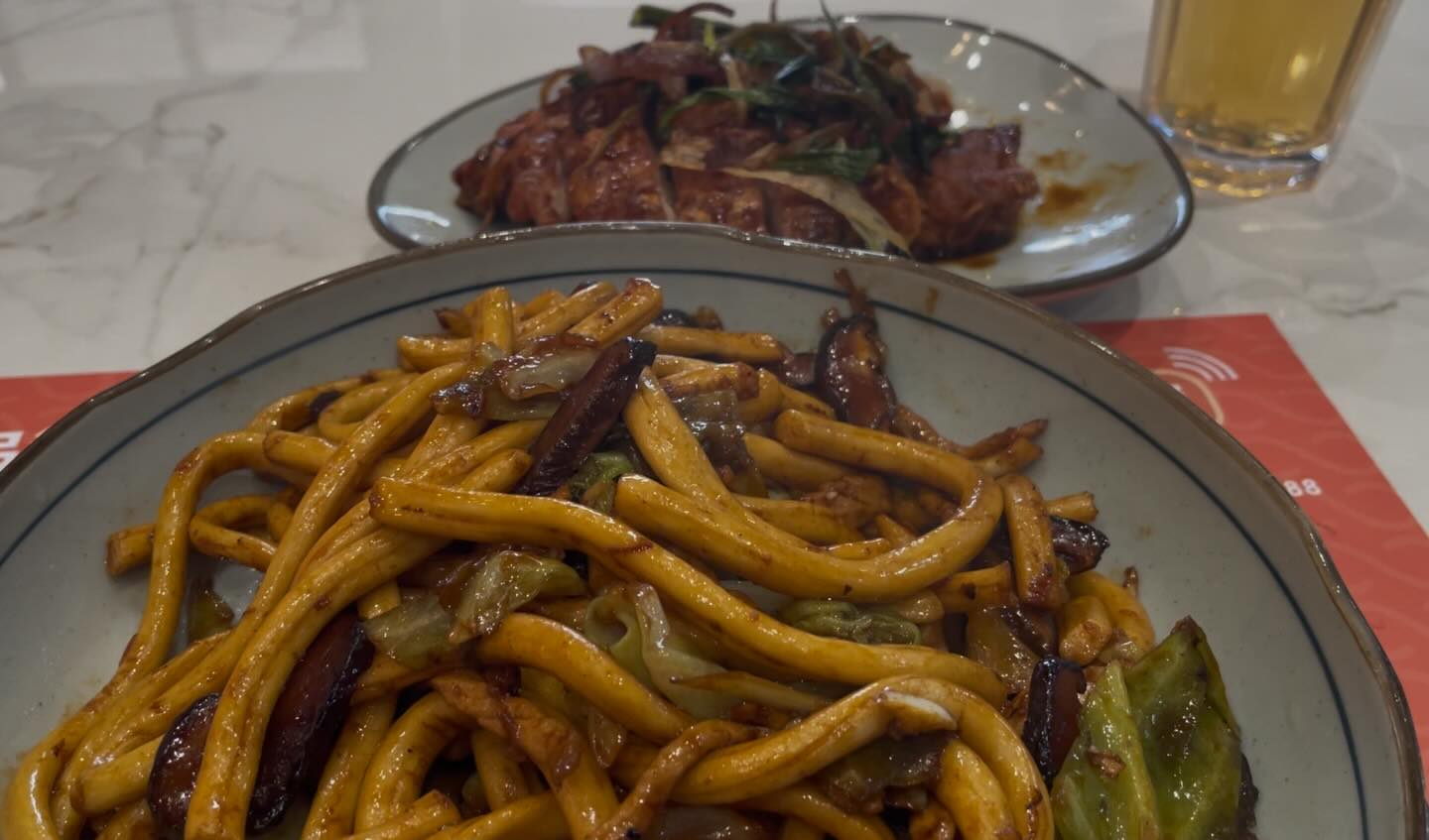 Quick stop at the office then went to have lunch.