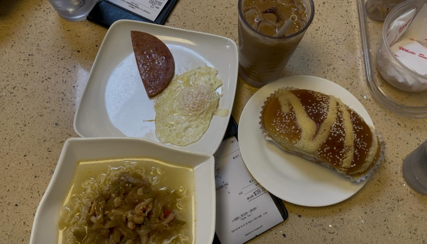 Always have the same breakfast when I’m in HK.